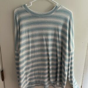 Striped Blue and White Sweater